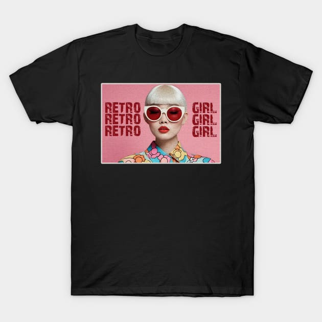 Retro Girl T-Shirt by Money Making Apparel